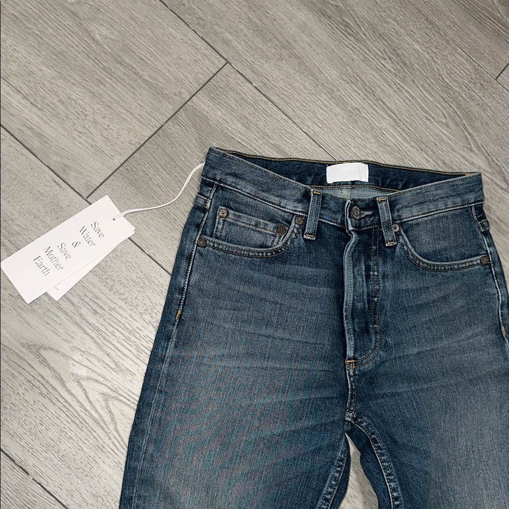NWT Anthropologie Boyish Blake Mid Rise Cropped Skinny Jeans size 26 - Picture 7 of 14